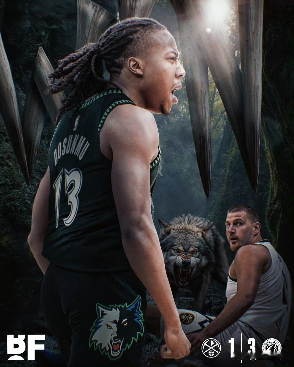 森林狼112:96大胜掘金，大比分3:1拿到赛点！
掘金真的是给你机会也不中用啊