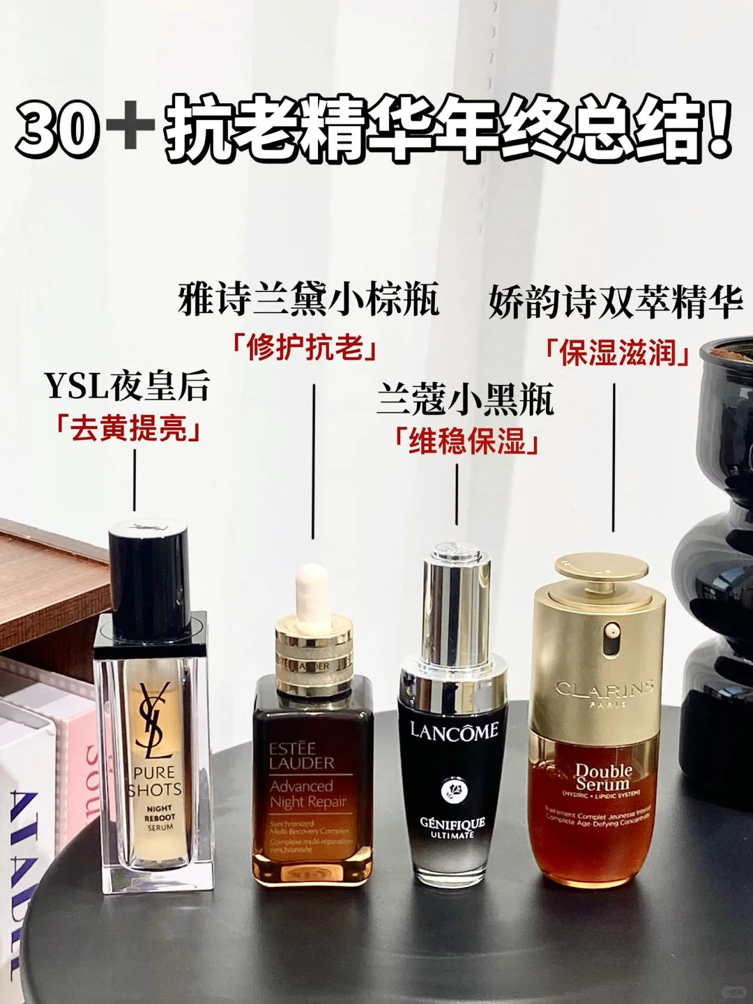 富养脸蛋！大牌抗老精华年终总结！
