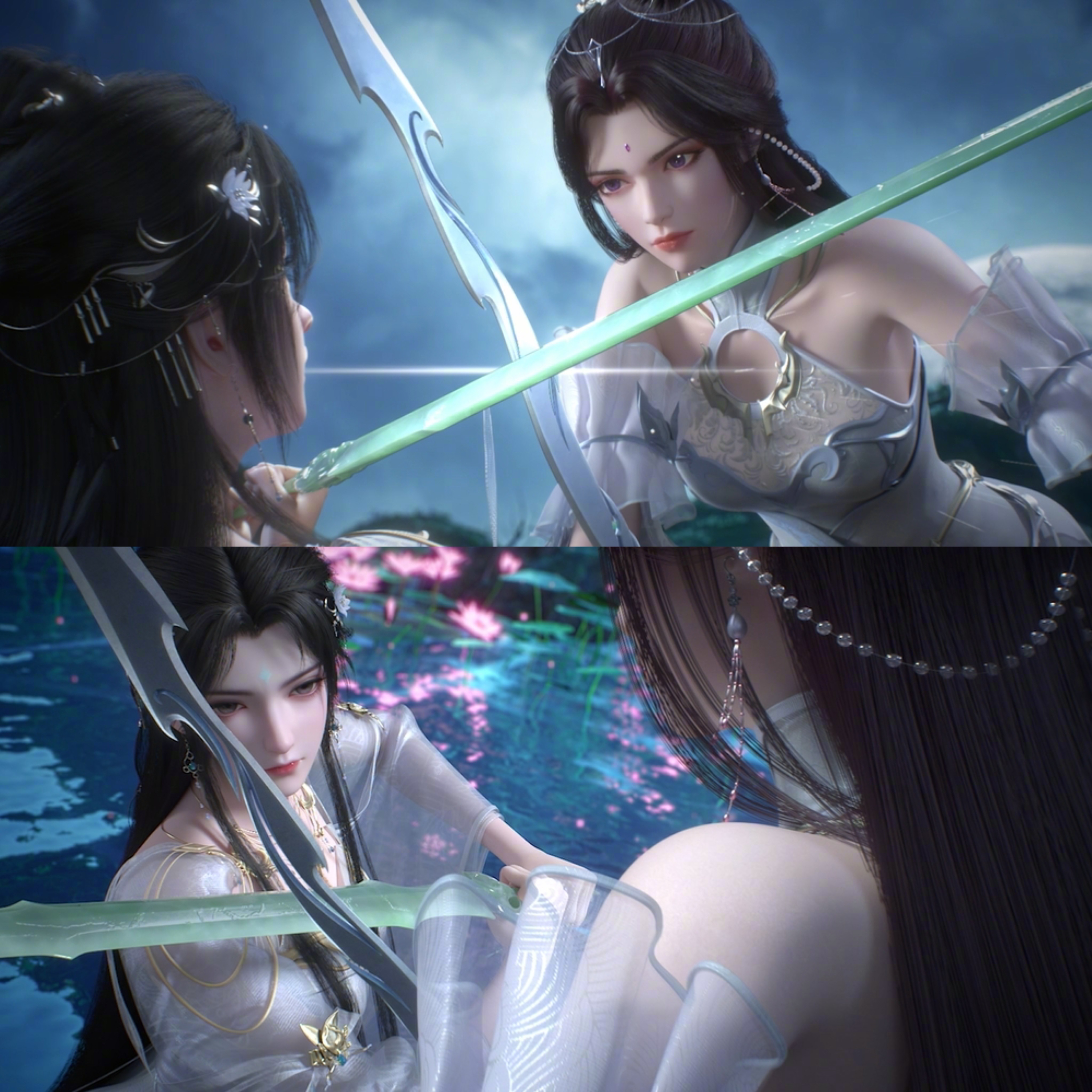#完美世界寒界破局篇开播# 清漪真的是女神级别的人物，长得美就算了，实力还那么强