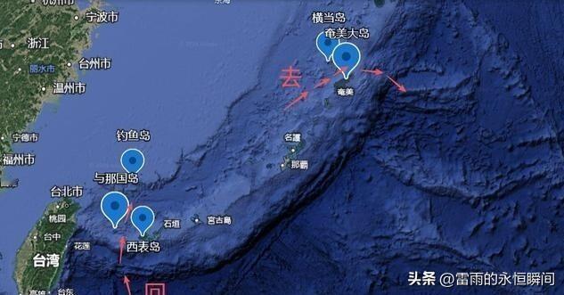 一条很完美的轨迹，值得赞扬！


自4月19日，我海军133舰艇编队穿航横当水道