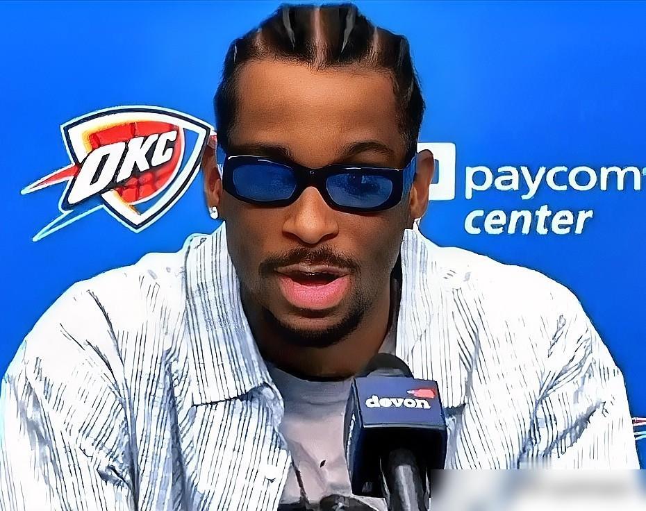 你敢信？22投7中手感稀烂！SGA末节硬砍10分，把128场连续20+纪录焊死了