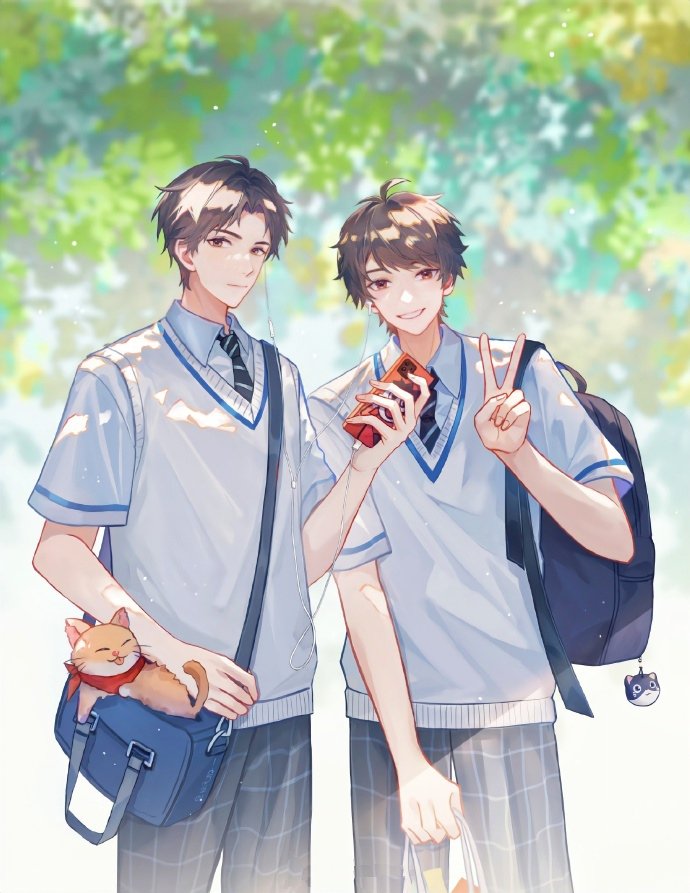 某某漫画他和他的某某，添望永远热恋lof：初风游一 
