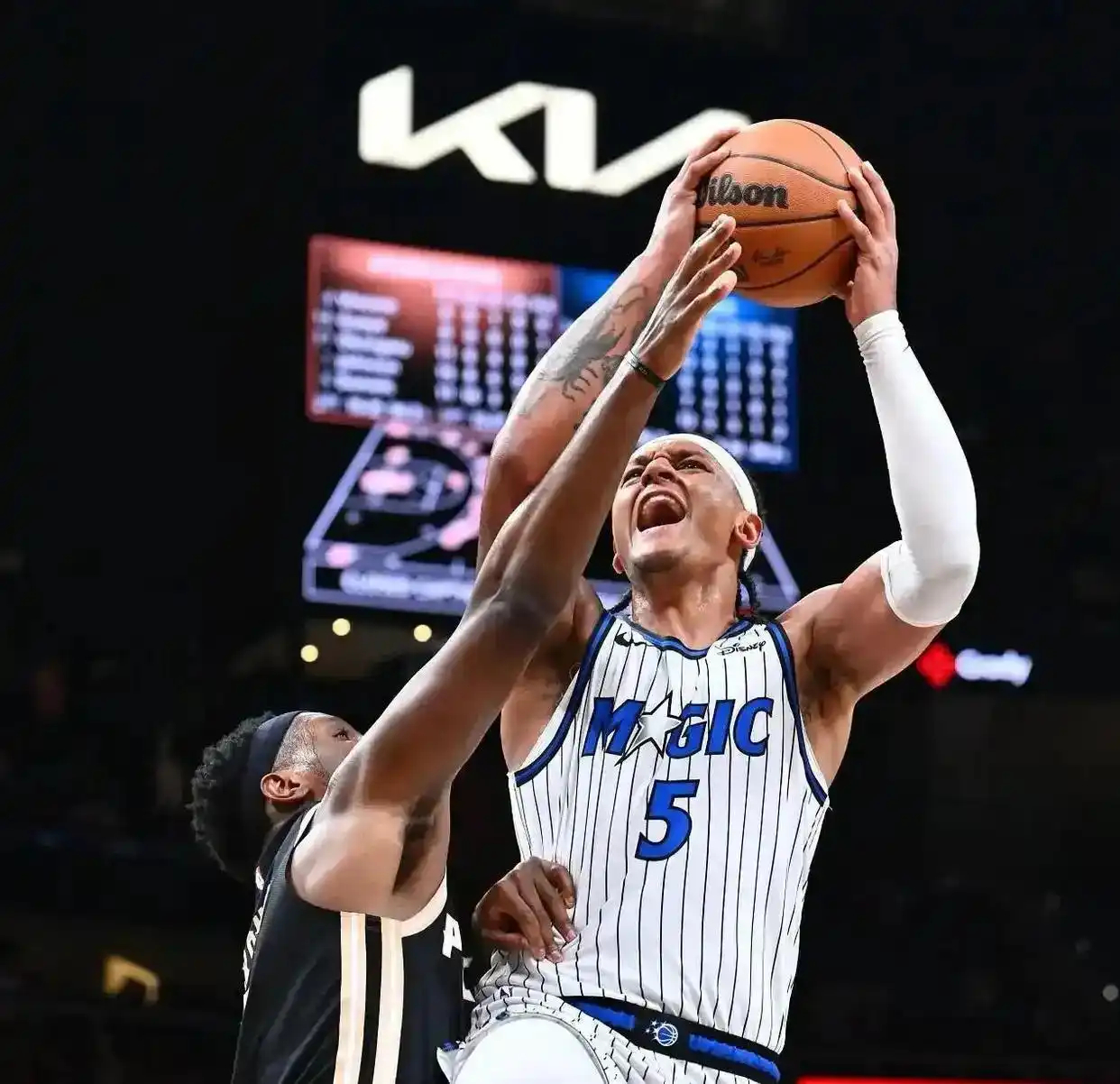 库明加表现高效！老鹰130-101大胜魔术，约翰逊18+14+8，沃克32+5+