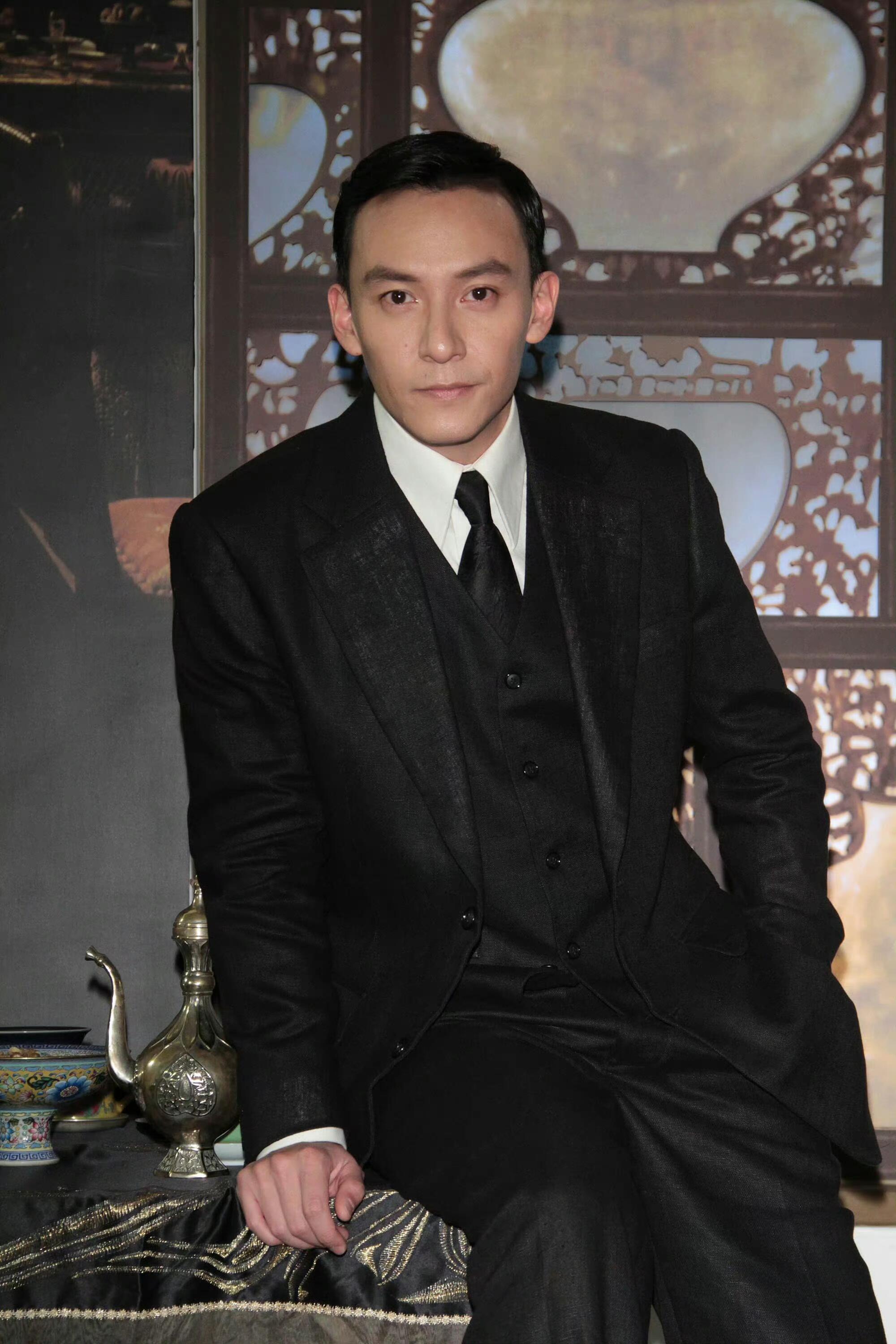 2012年在台北红楼剧场宣传《一代宗师》的张震 ​​​