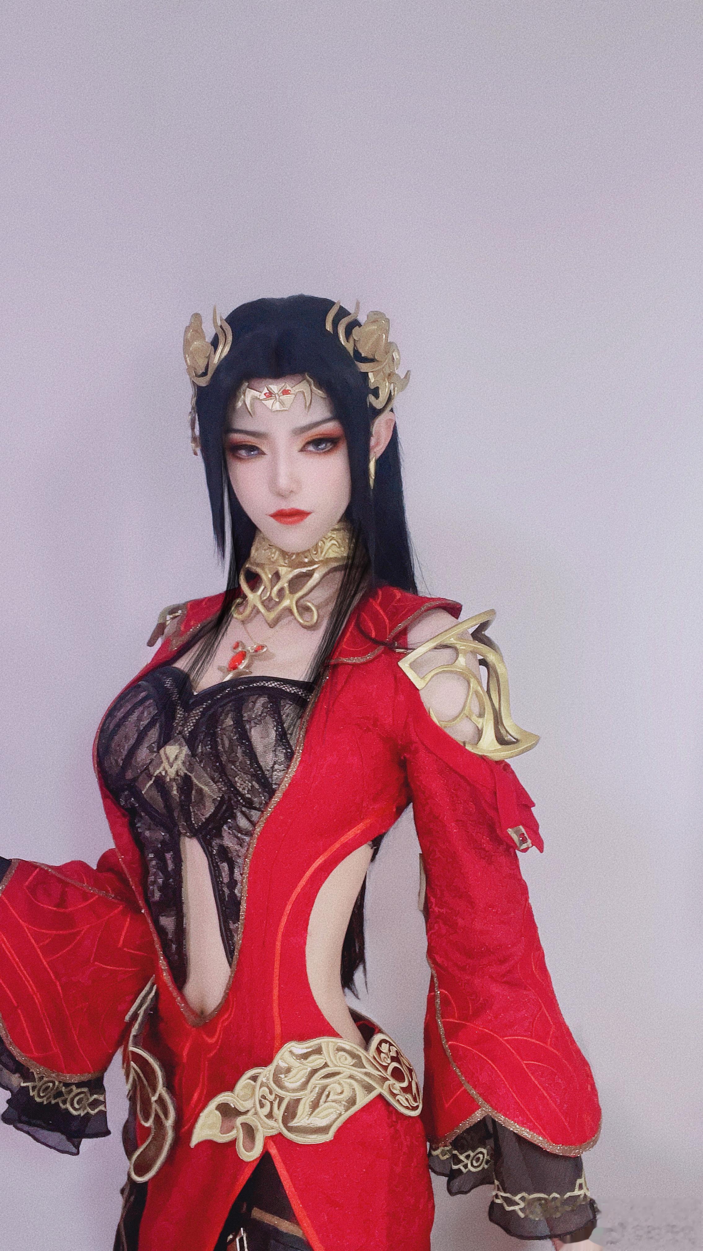  彩鳞cos ​​​