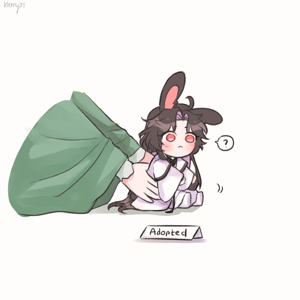 嘤嘤嘤，师尊不要丢下冰河兔兔🥺🥺🥺#漫视界企划# ​​​