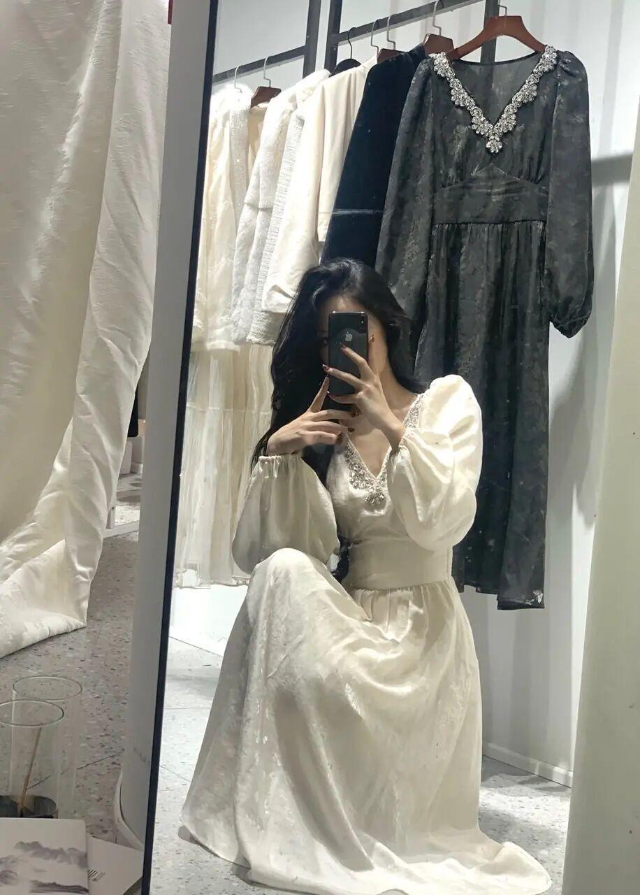 中式老钱风｜米色是大户人家二小姐