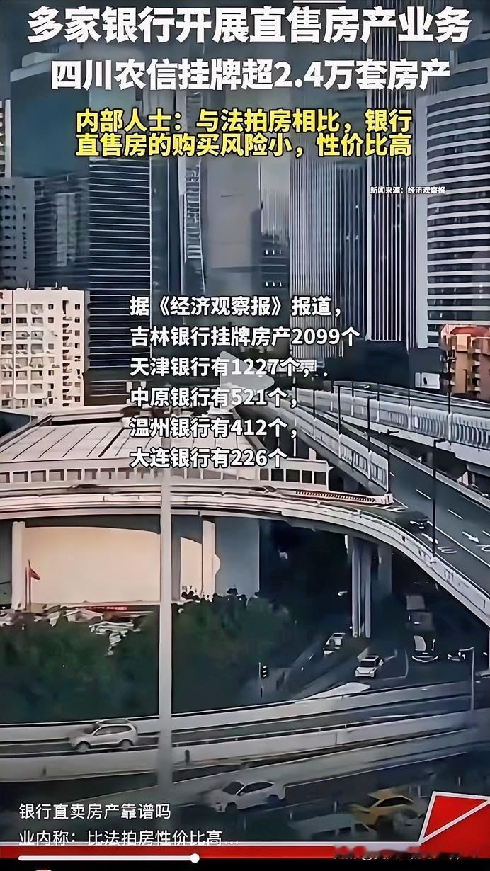 目前国内多家中小银行，直接开展卖房业务，说明了什么情况？
其实日本早在30年前，