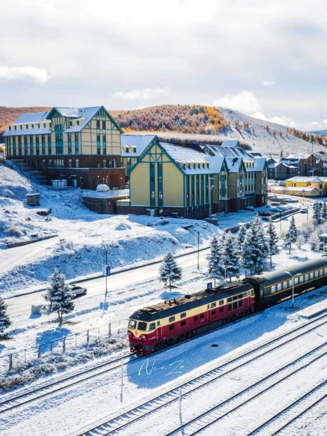 去不了北欧，冬天的第一场雪从阿尔山开始