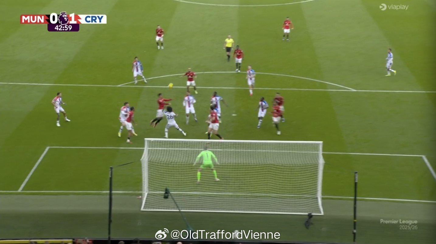 可惜卡塞米罗的头球有些起势了，机会是有的，稳住 不要乱曼联vs水晶宫