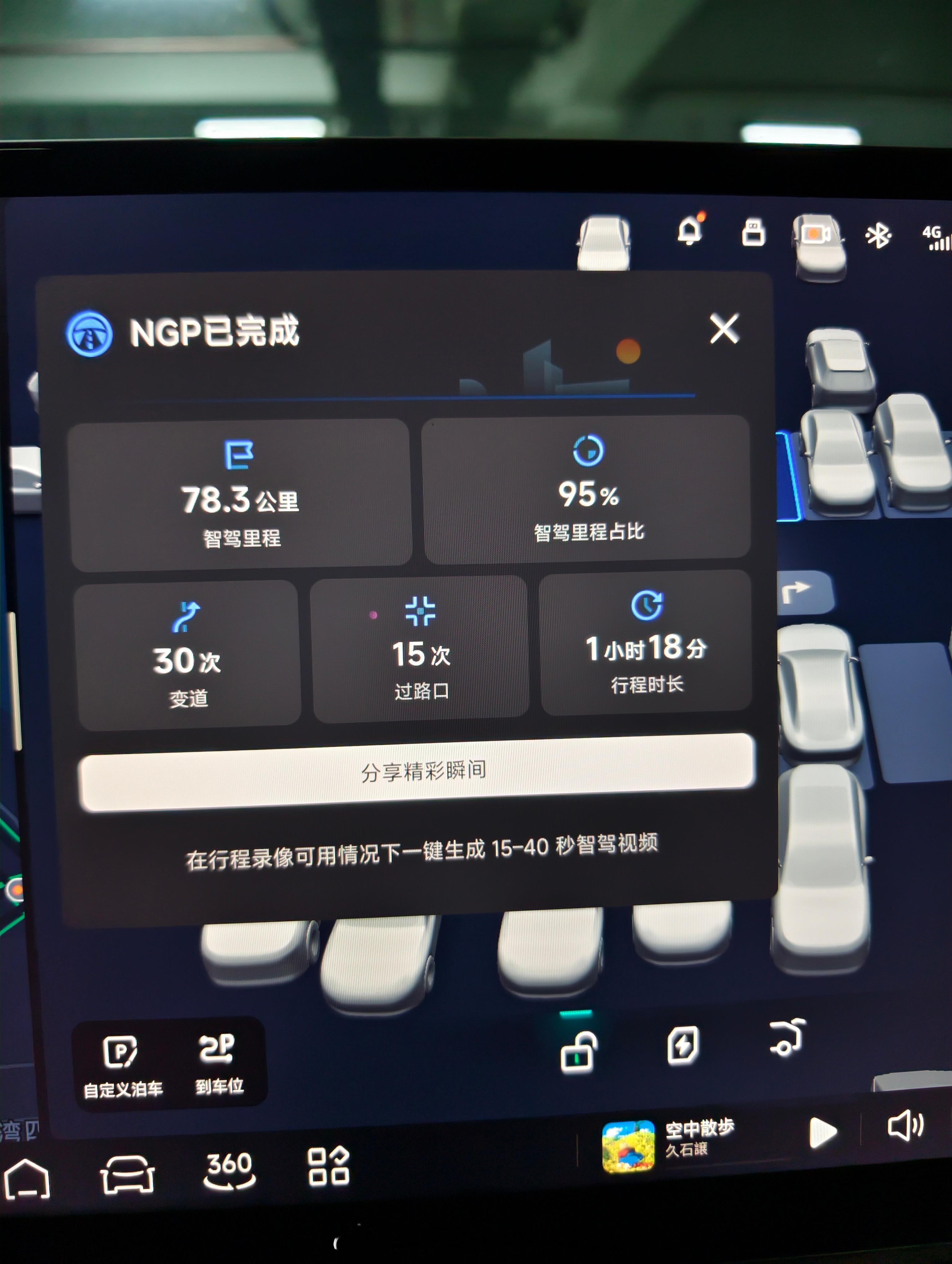 开小鹏，打开智驾，随随便便都是90%以上的智驾使用率。像我这种急性子，如果不是非