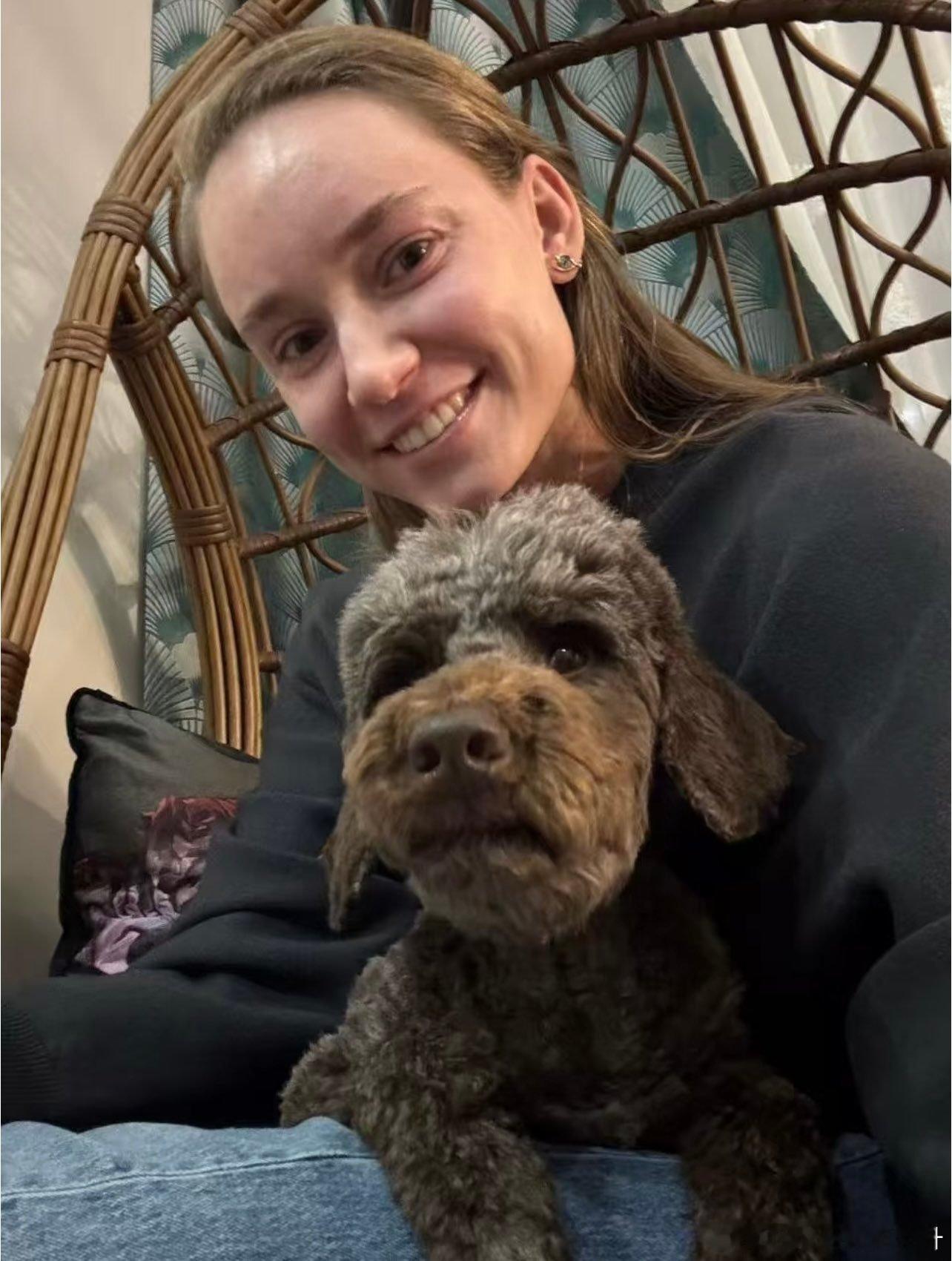 🇰🇿莱巴金娜和修狗狗🐶网球talking大会