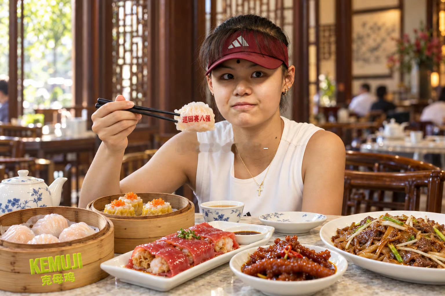 孙心然救赛点逆转广网第二轮，孙心然在身体极度不适的情况下努力坚持，最终克服决胜盘