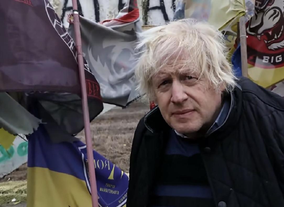 约翰逊访问乌克兰前线48小时后说:他“比以往任何时候都更加确信乌克兰”。这句话不