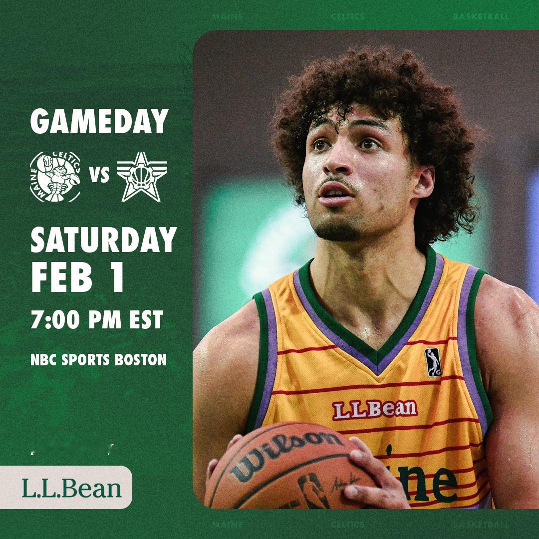缅因州凯尔特人  GAME DAY ! LET‘S GO CELTICS ☘️ 