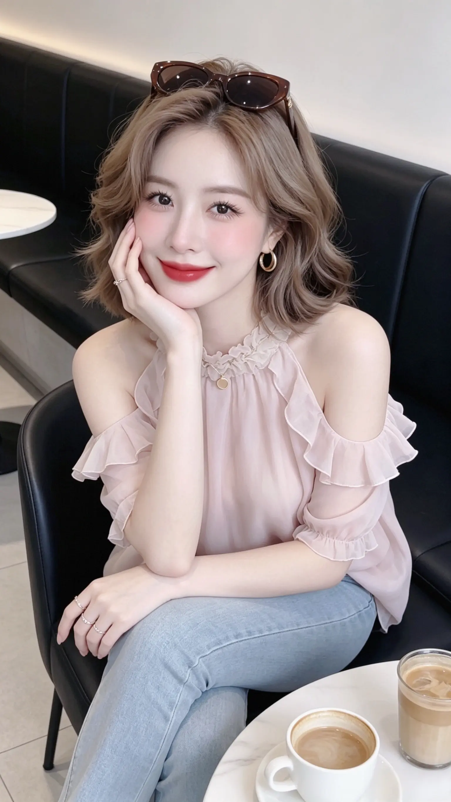 摆脱路人感的穿搭干货 不同风格的韩系小衬衫穿搭 虽然长相一般但我很会穿...