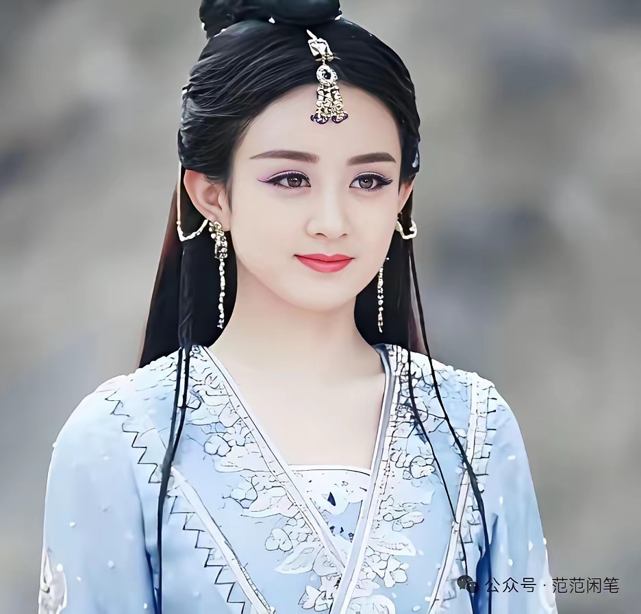 赵丽颖是目前唯一一个，她穿着剧照服装，我知道是哪部电视剧的女演员。其他的演员我分