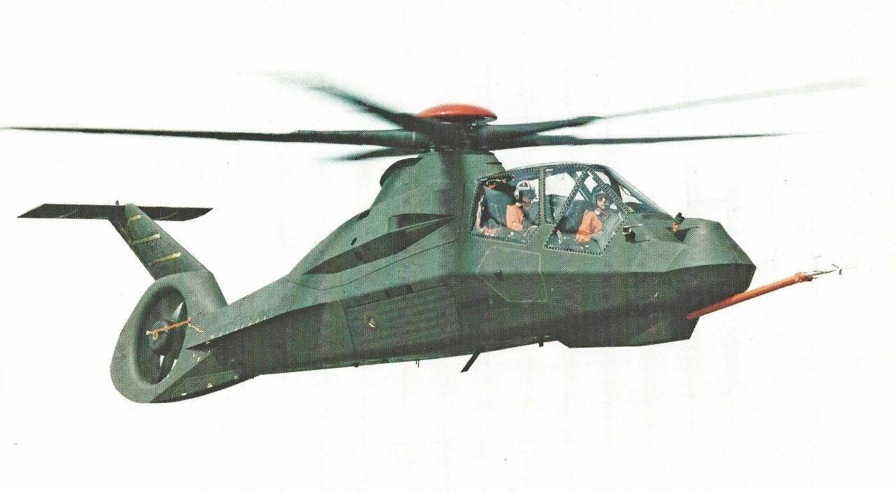 到现在为止依然科幻的武装直升机，并且在现在依然是任何国家都造不出来，包括当年设计