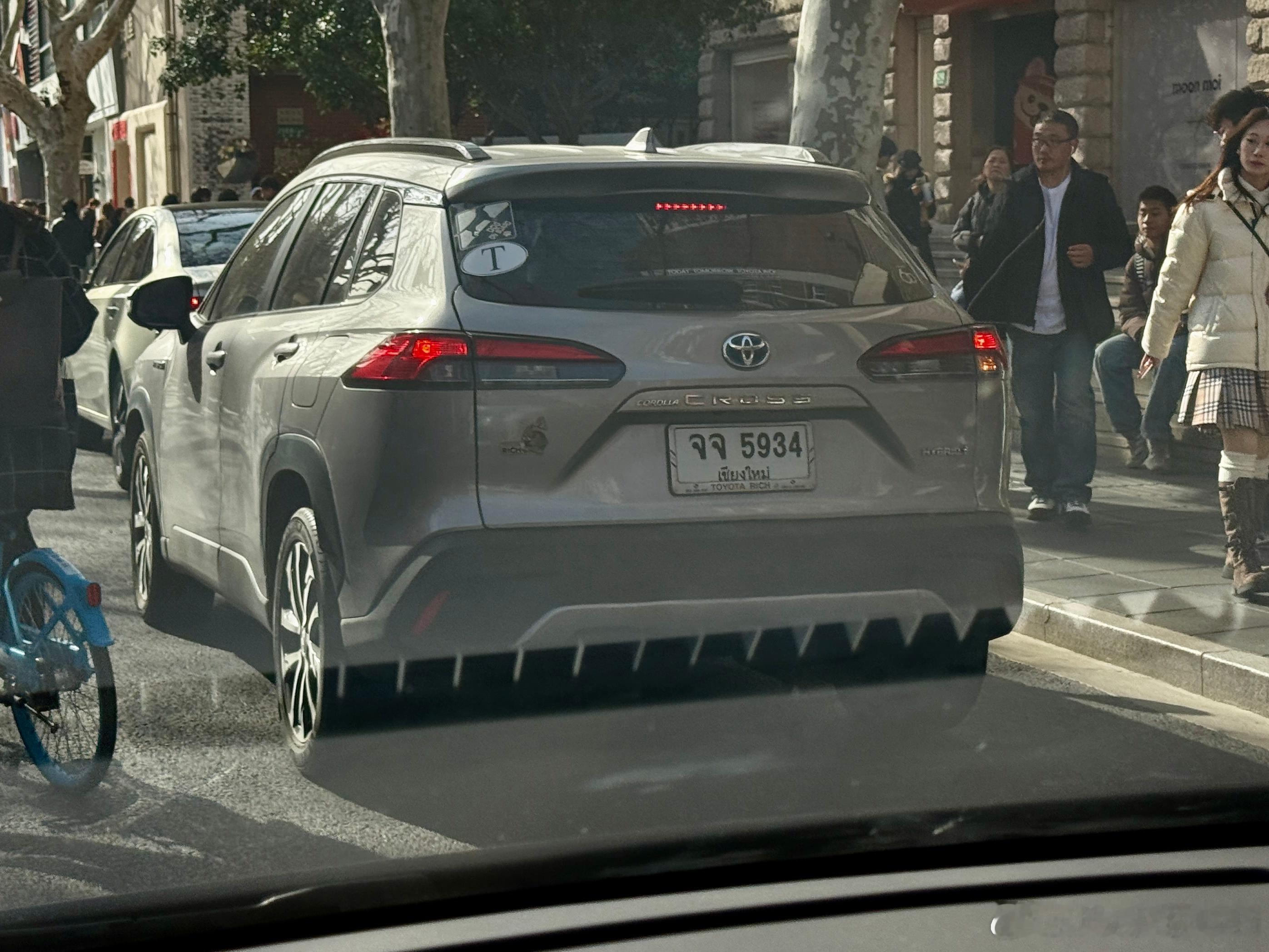 港车北上还不够，现在都能看到泰车北上了