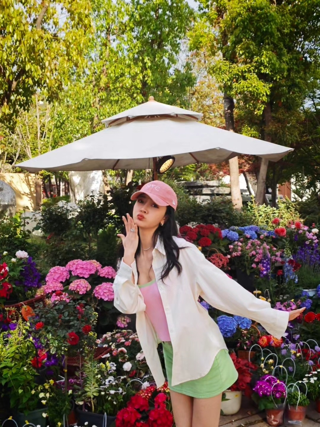 早安！！站在春天中间！我的日常plog日常穿搭