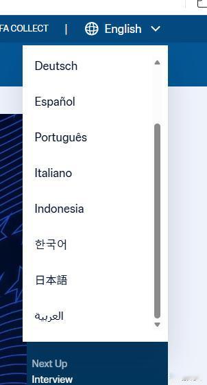世界杯fifa官网竟然没有中文选项，太傲慢了吧
有人刚登了fifa官网，语种选择