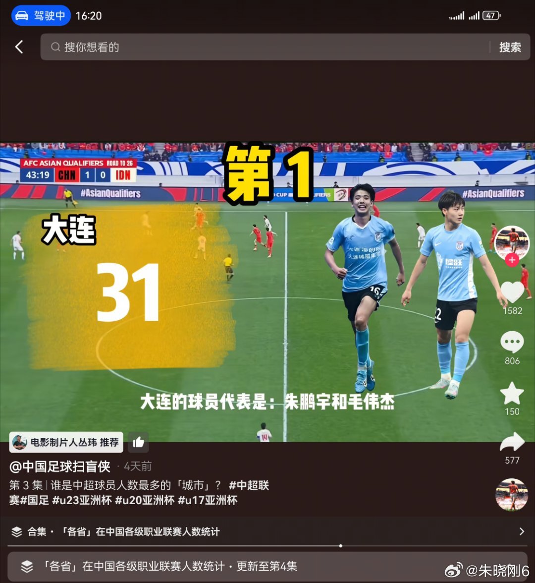 一方水土养一方人，大连特产顶级的球员