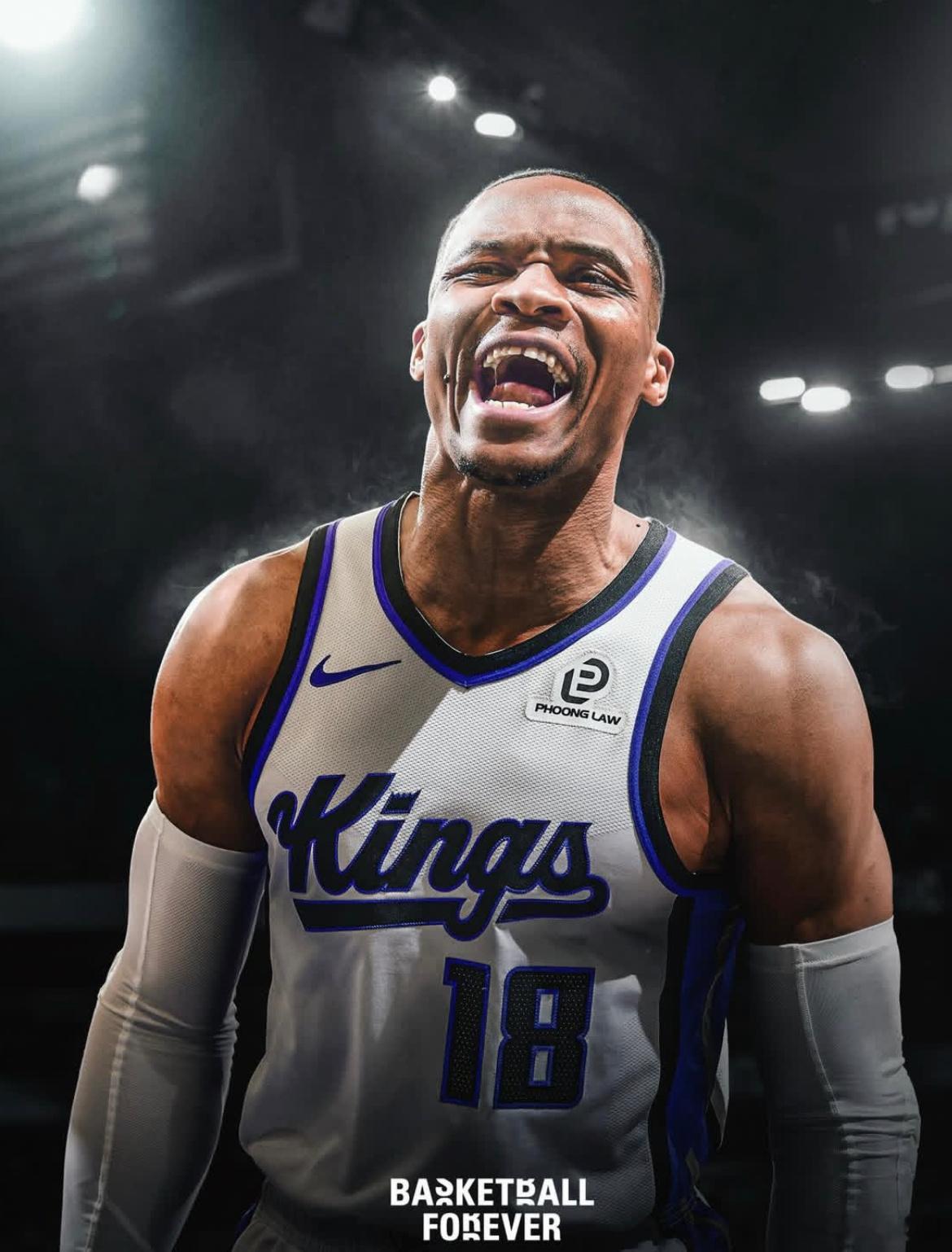 败方MVP！威少高效14-9得到22分2篮板7助攻2抢断，过去几场把把高效本队最