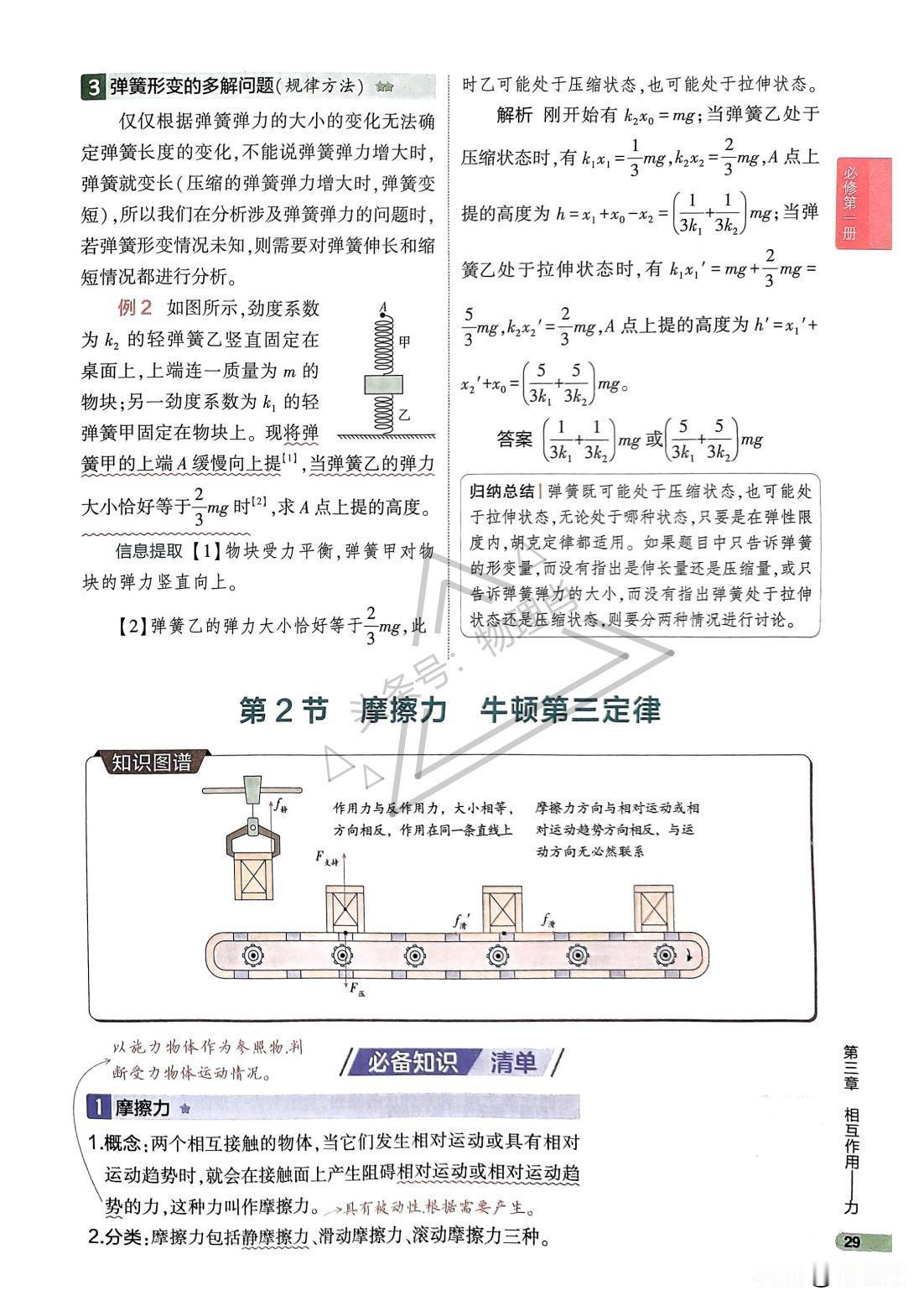 
高中物理——必修一
最新版得必备知识点