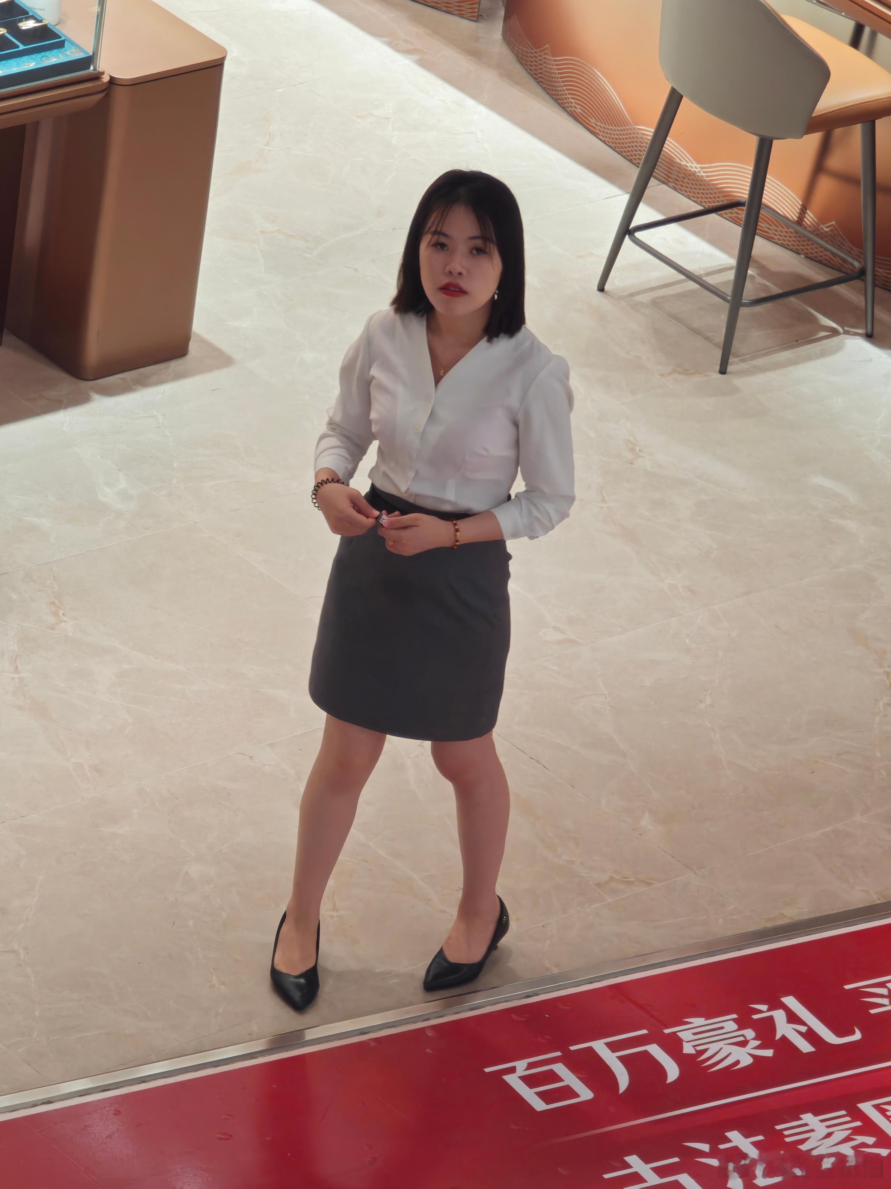 漂亮的柜姐 ​​​