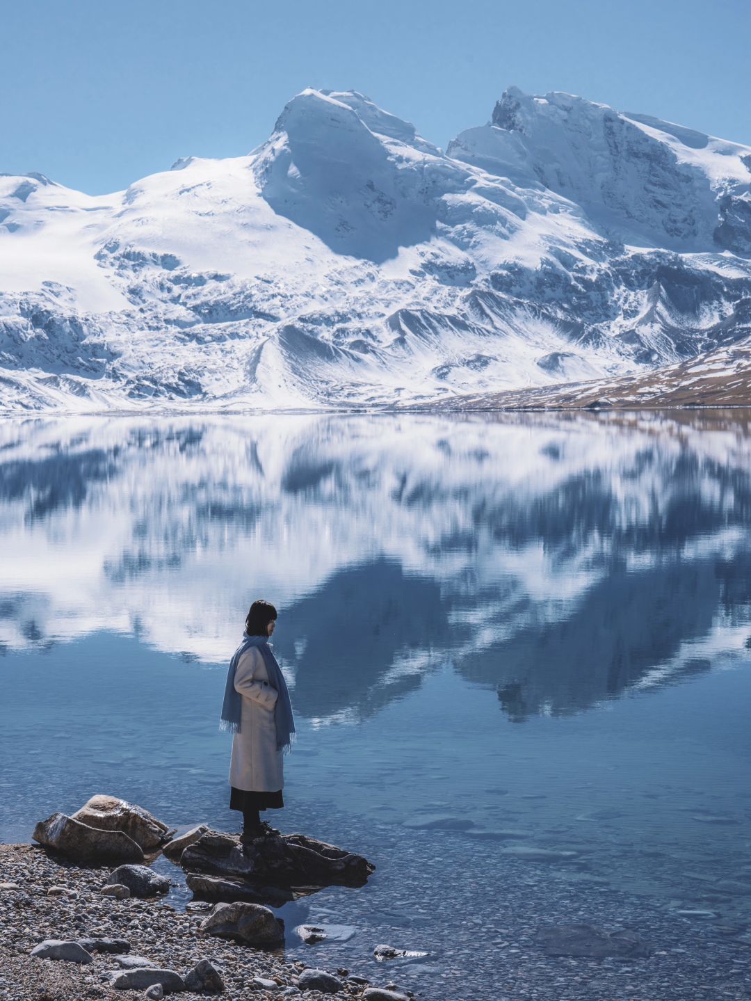 几乎没人知道的绝美圣湖“冲巴雍错”🏔️