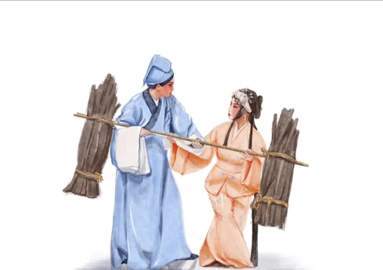 评剧戏曲绘画魅力无穷