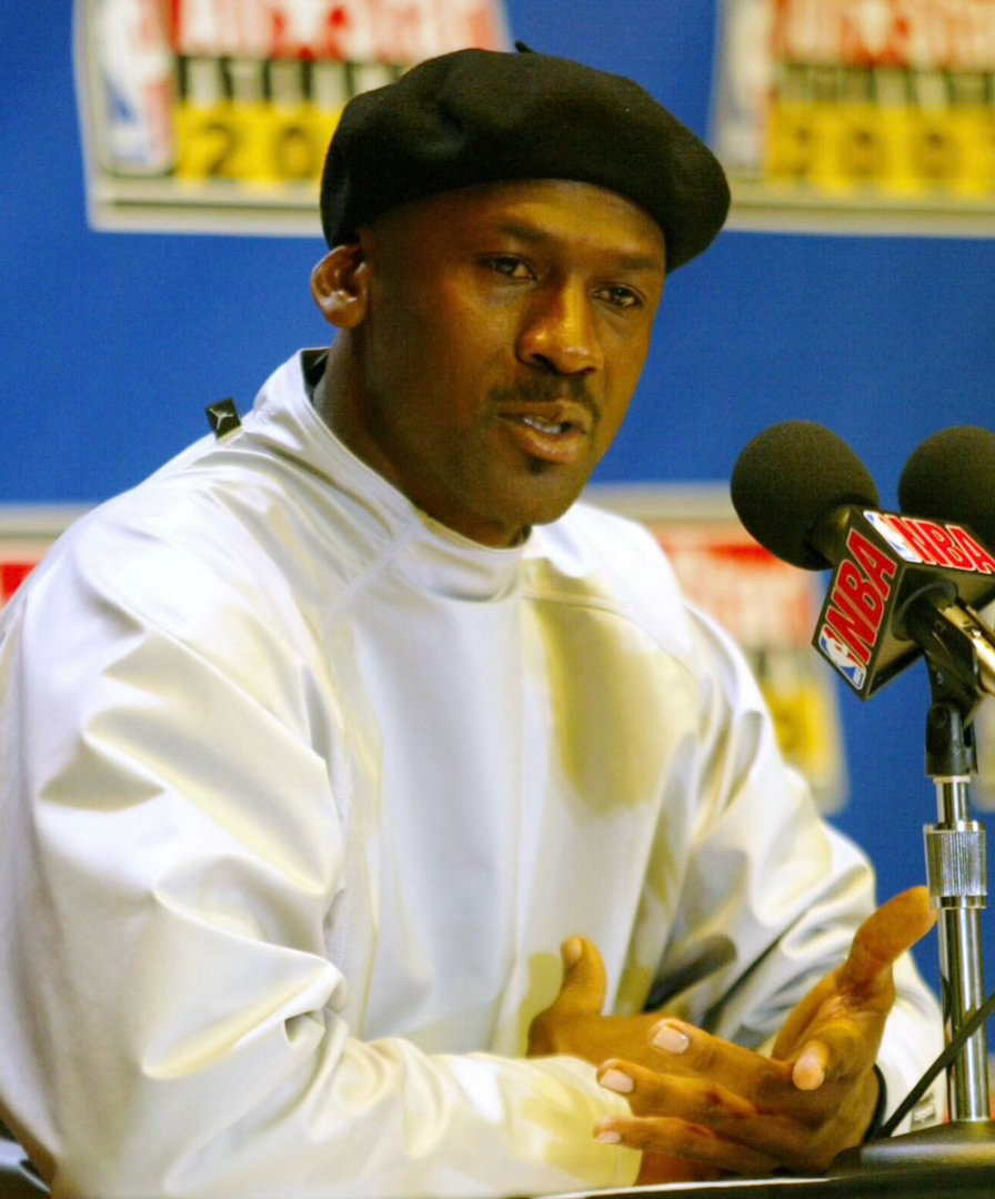 篮天下  2003年NBA 全明星赛，乔丹谢幕。Images via thesw