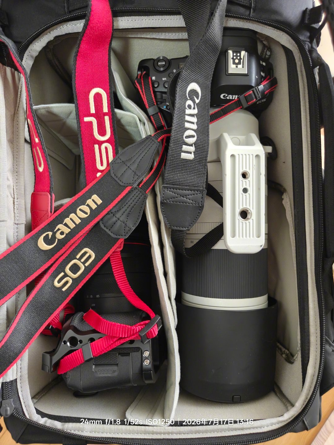航空君航空科普 这次远征就是这两套装备了，R1+200-800，R5II+24-