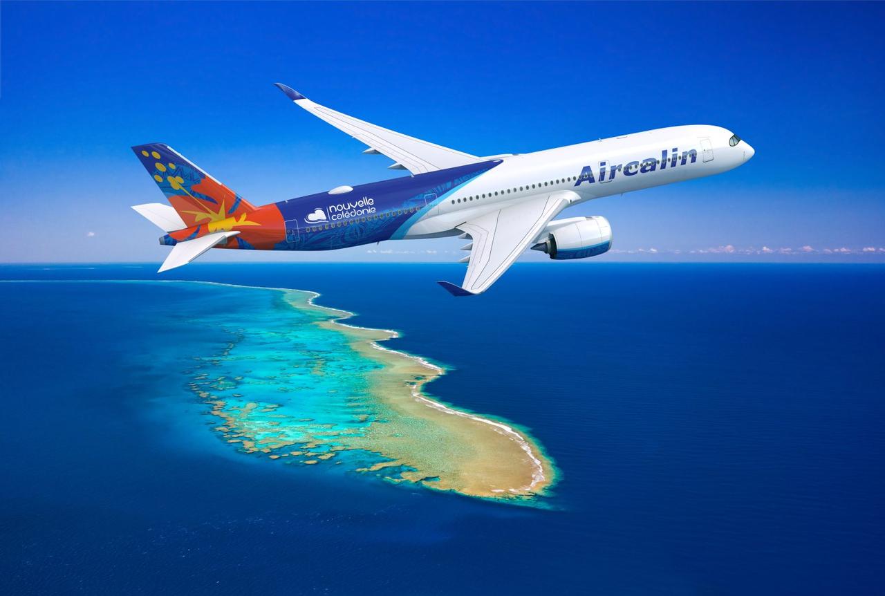 Aircalin将于12月接收首架采用新涂装的A350客机，这家总部位于新喀里多