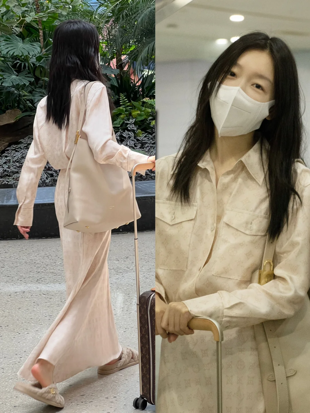 周冬雨今日街拍私服，素颜挡不住好气质！
