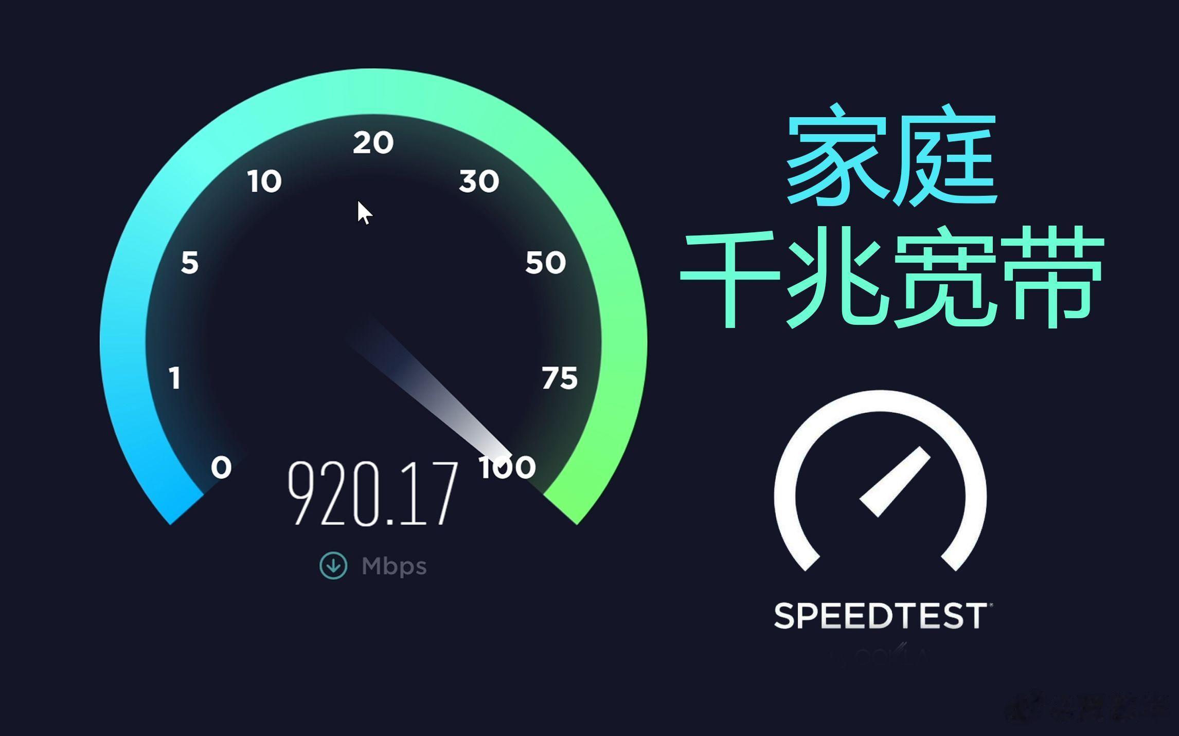 多位老家邻居打电话咨询我，说升级了千兆宽带后网速还是慢，问我怎么回事。昨天晚上回