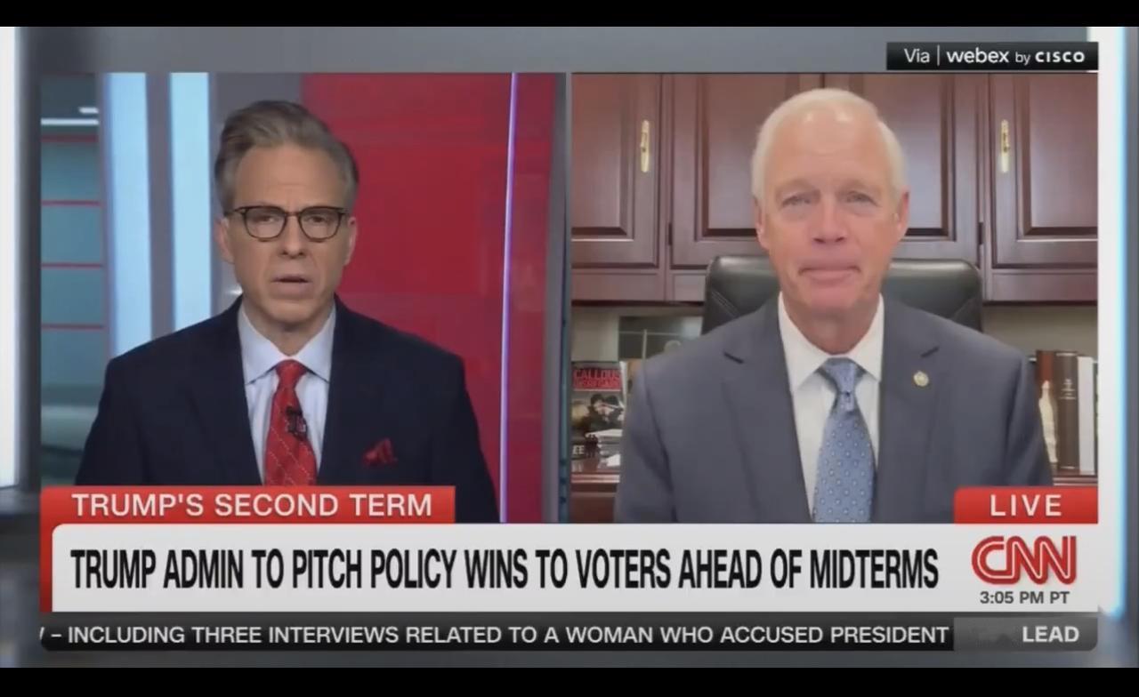 问东答西

主持人塔珀Tapper：特朗普告诉有色人种，他们作为美国公民应该回到