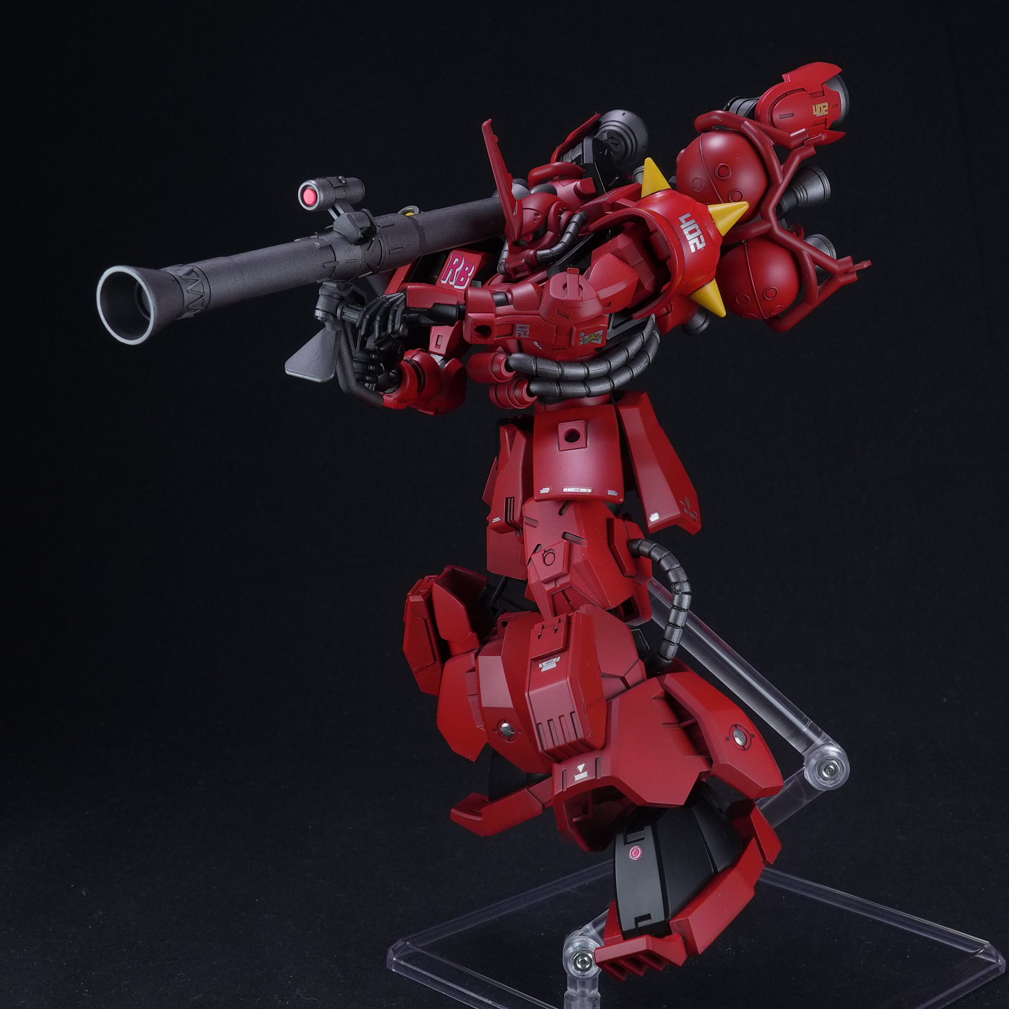 夏亚专用强化型扎古（by スパイク）高达模型高达模型