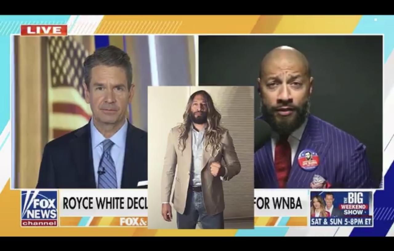 荒唐至极

前NBA球员罗伊斯·怀特Royce White（曾效力火箭与76人）