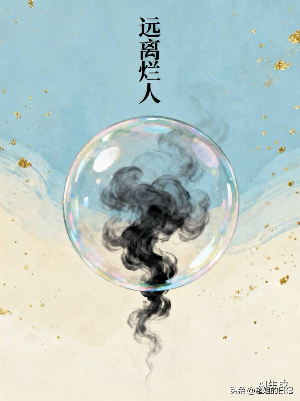什么是烂人，那就是
你接触一个人以后，
一，你要么损失钱，

二，要么心情不好