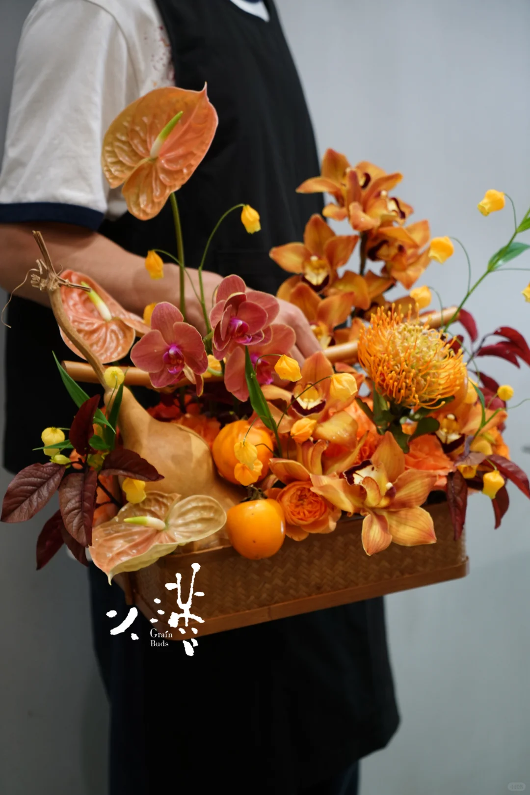 “福禄双全”🥮｜中秋花篮