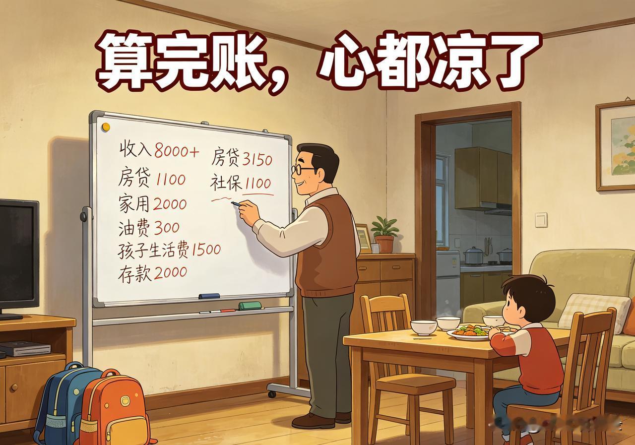 普通家庭一年能存下多少钱？单亲养娃的我，一算账瞬间焦虑了
 
到底普通工薪家庭，