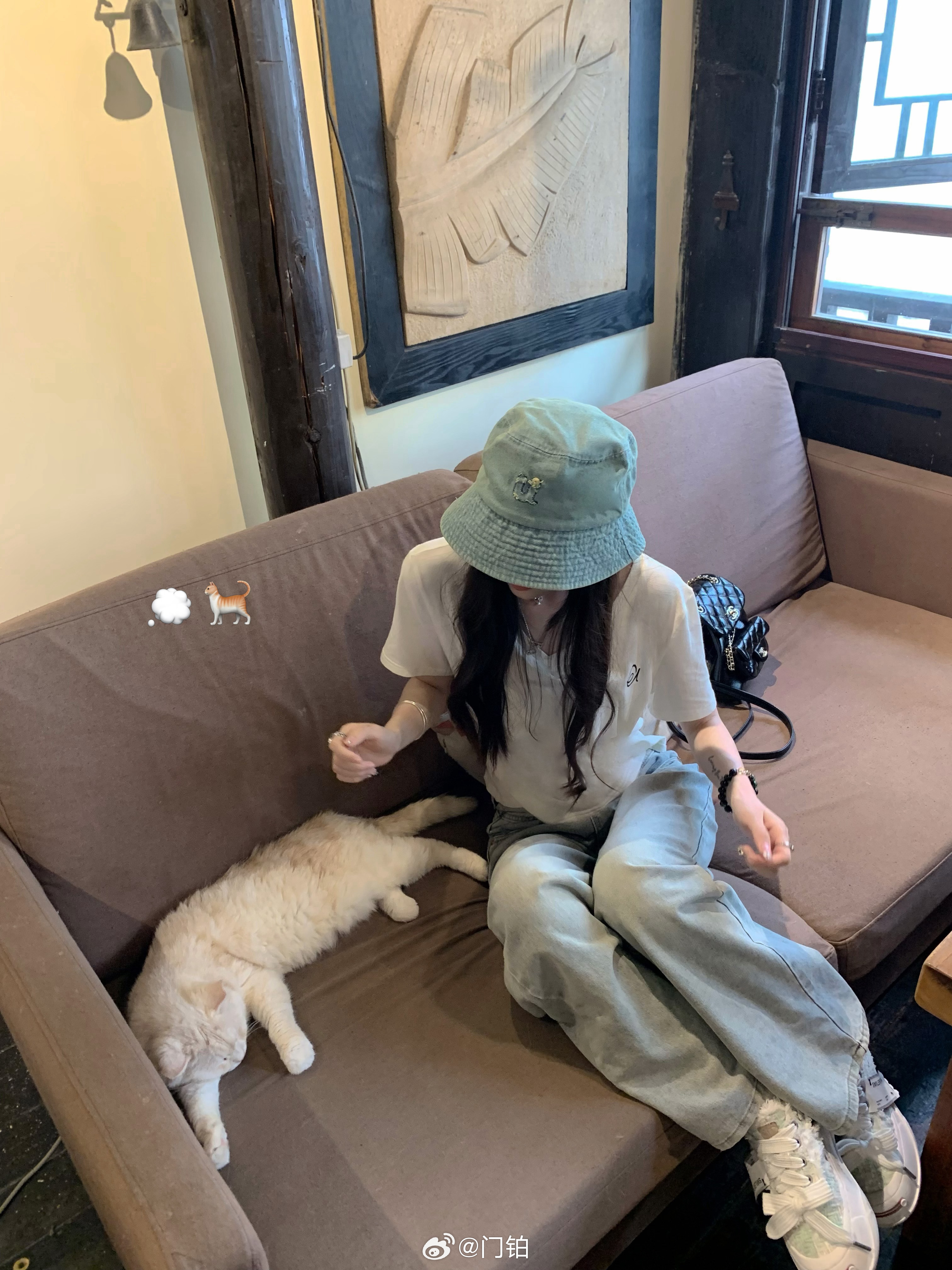 和小猫度过的下午🐈‧₊˚⋆☆₊⁺🦴🐾 ​​​