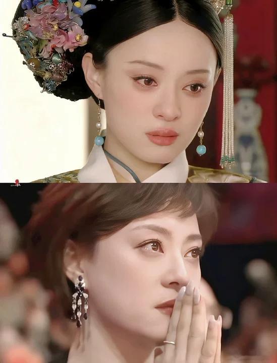 孙俪儿子画个妆直接能演甄嬛了 这眉眼也太像孙俪了吧，尤其笑起来的弯弯眼，简直是小