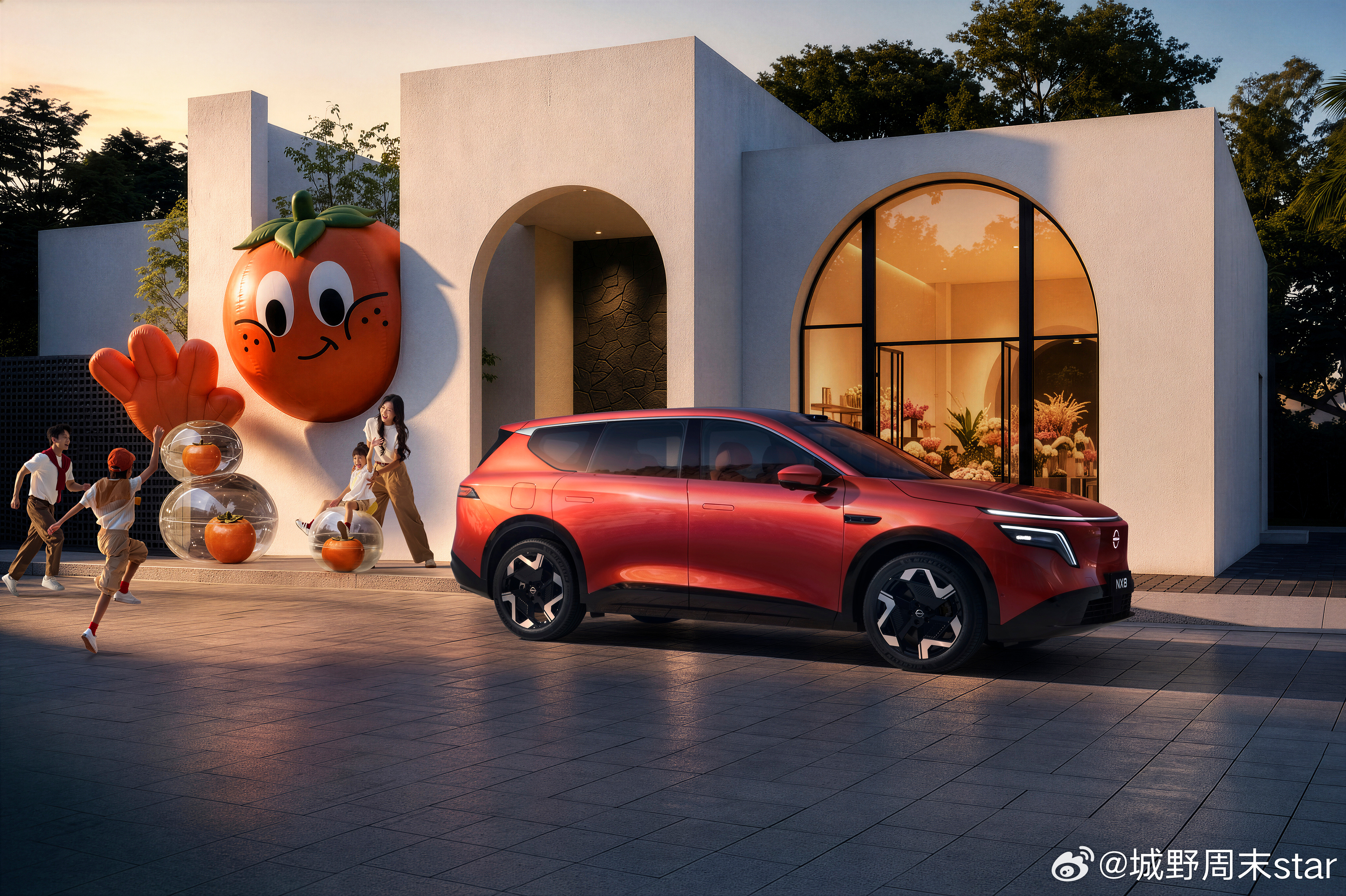谁懂啊！东风日产 NX8× 上新了故宫这波限定色直接长在我的审美点上🥰外观「喜
