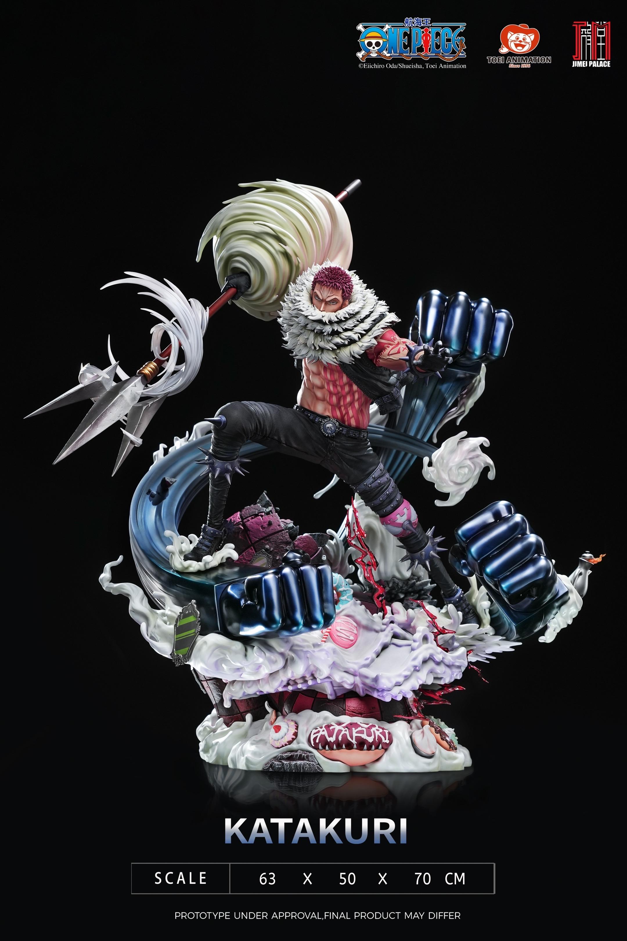 正版授权 《航海王》 夏洛特·卡塔库栗 限量雕像 即将开定！ 品牌：I...