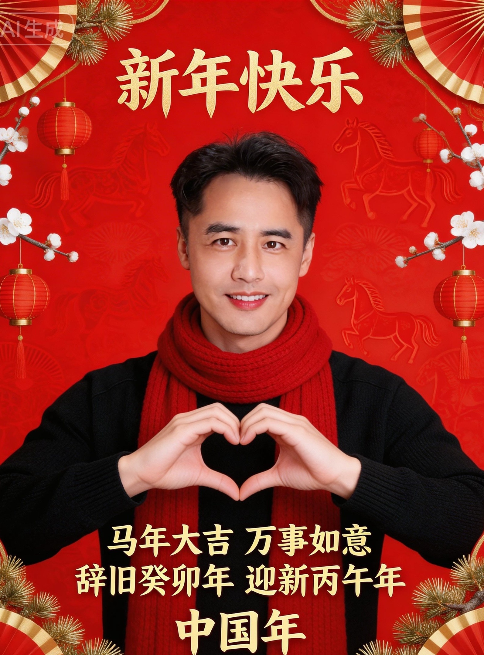 祝大家2026🐎新年快乐🎉🐎马上有福🧧🐎马到成功🏅🐎马上有钱💰?