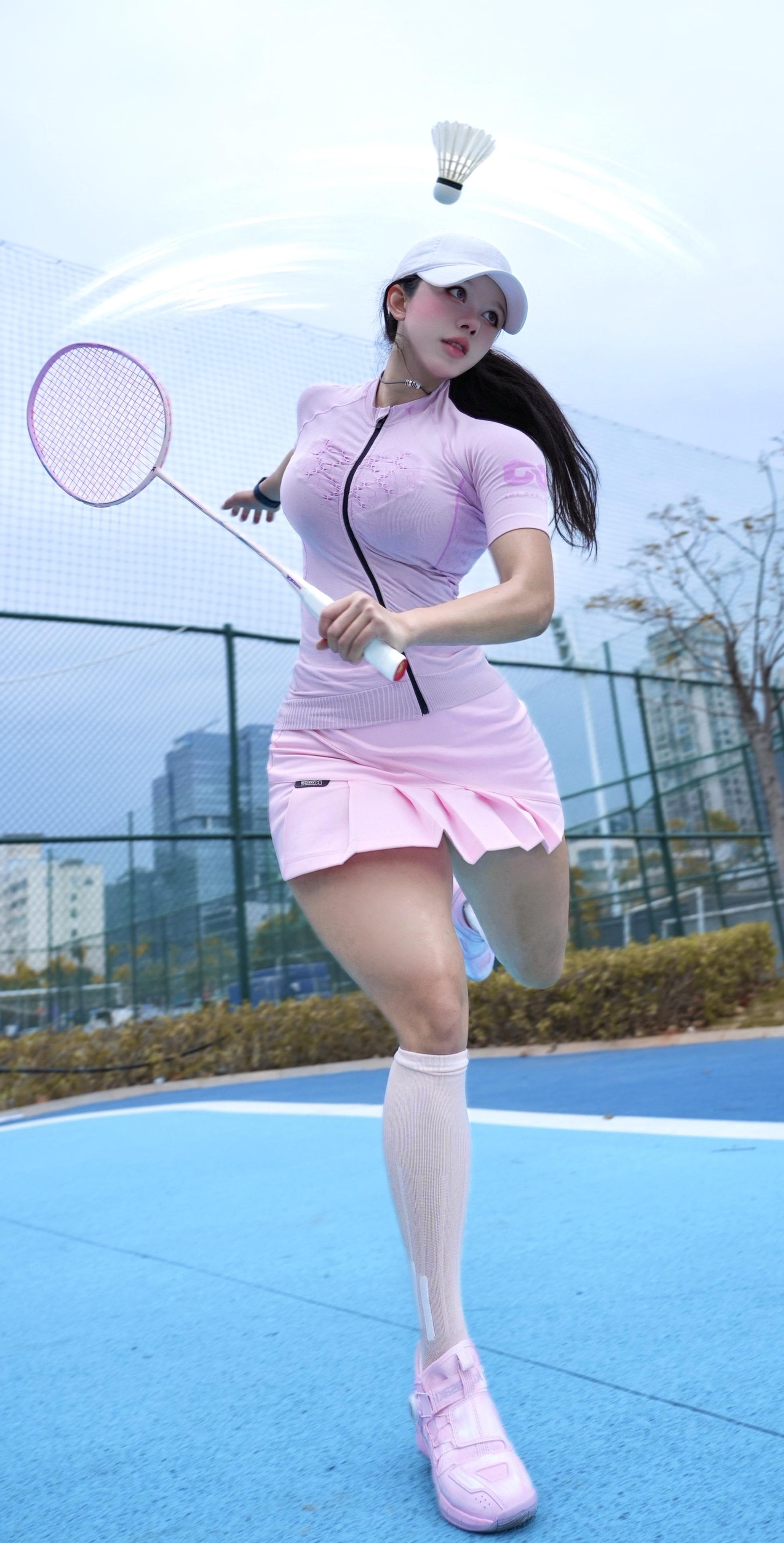 🏸。我要发力了 就问你接的住吗