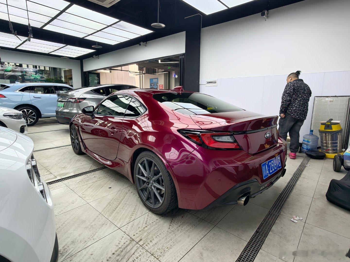 把手银号换了个颜色，主要是怀念我的MK4我和汽车的日常 成都