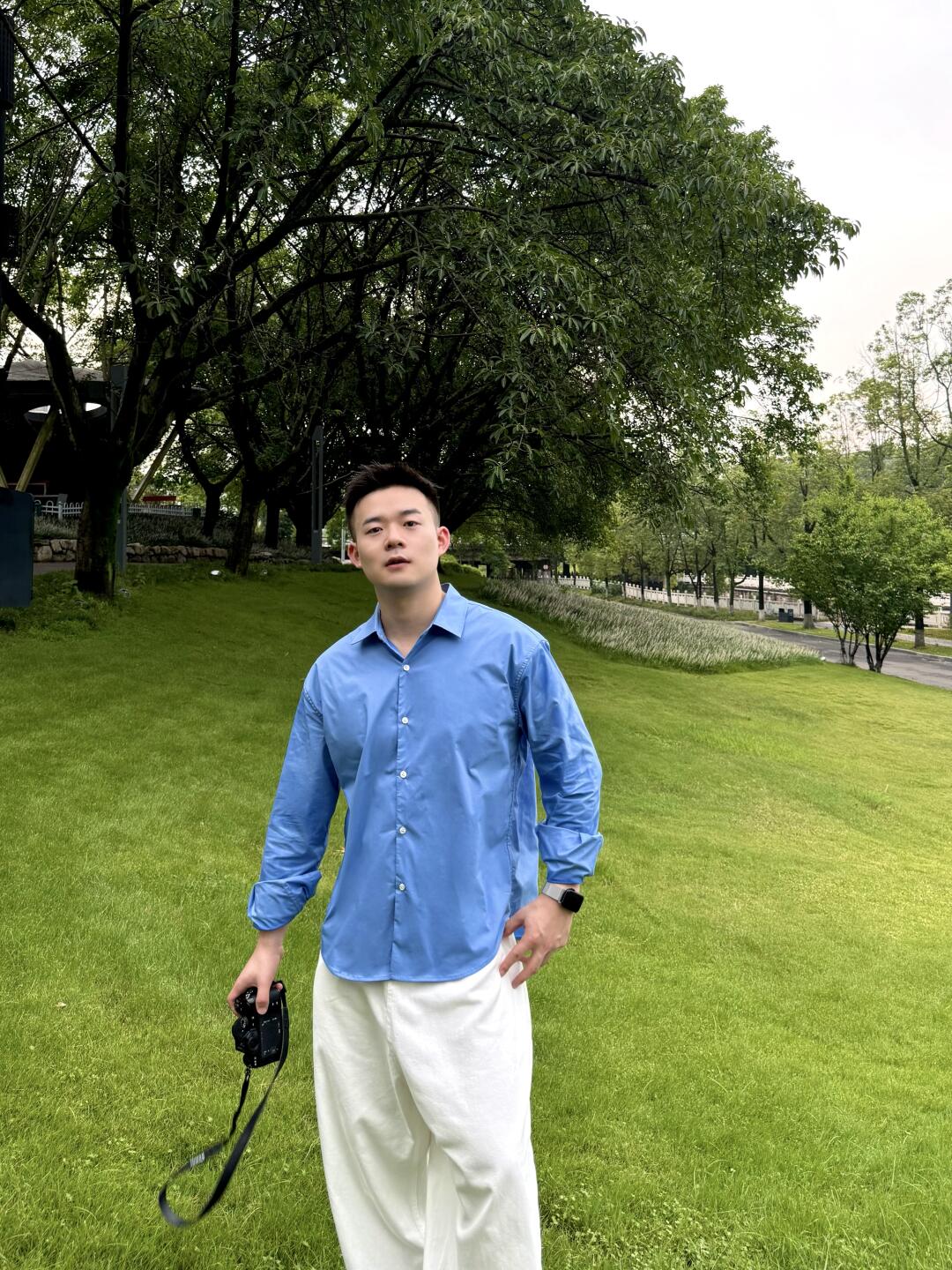 八月的天气好舒服啊